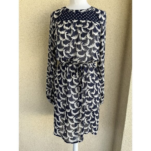 MAISON SCOTCH SCOTCH &SODA DRESS Size 1 - 8 POP ODYSSEY Sheer Casual Lightweight - Picture 1 of 10